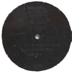 Berliner's Gramophone 1750